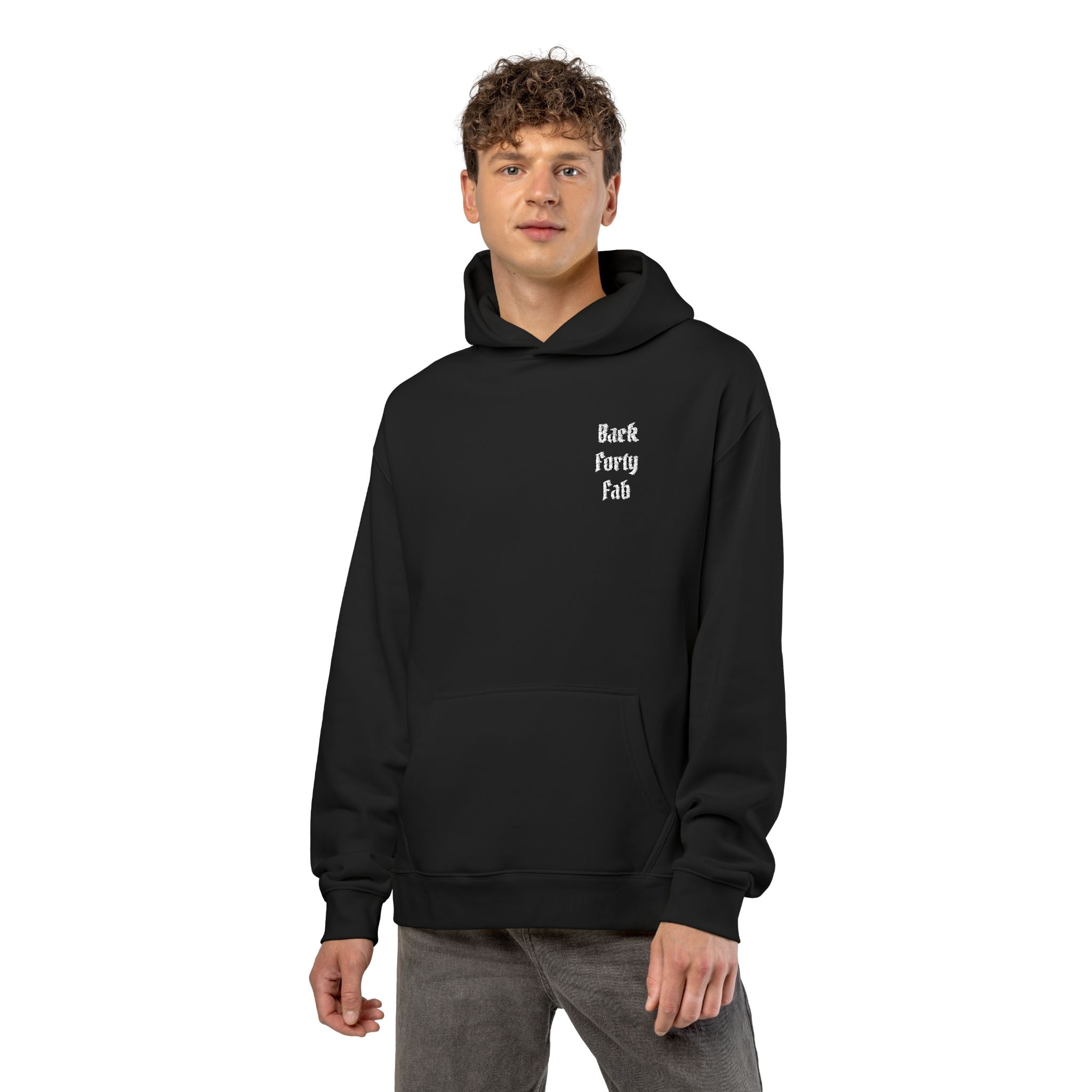Relaxed Hoodie — Minimal Chest Print  Hoodie