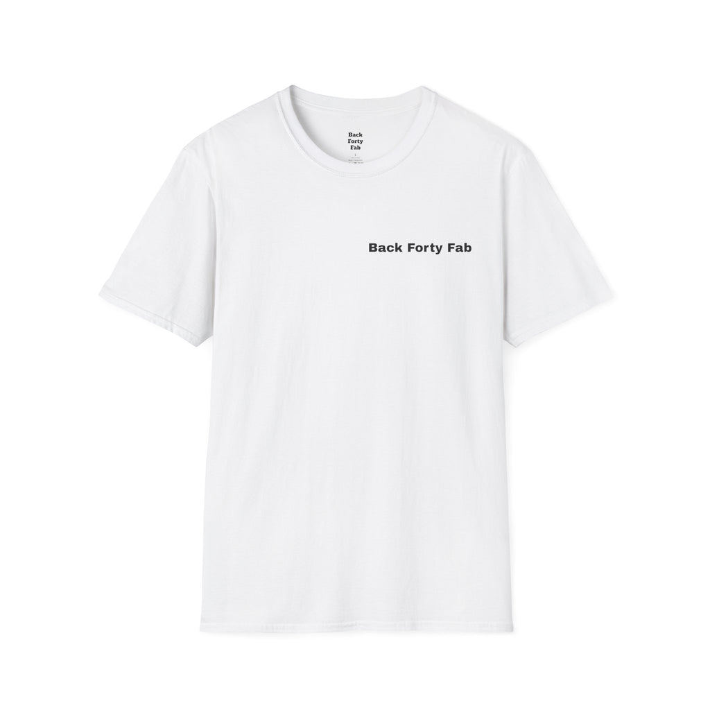 T-Shirt — “Back Forty Fab” / “Clean Hands Daddys Money”