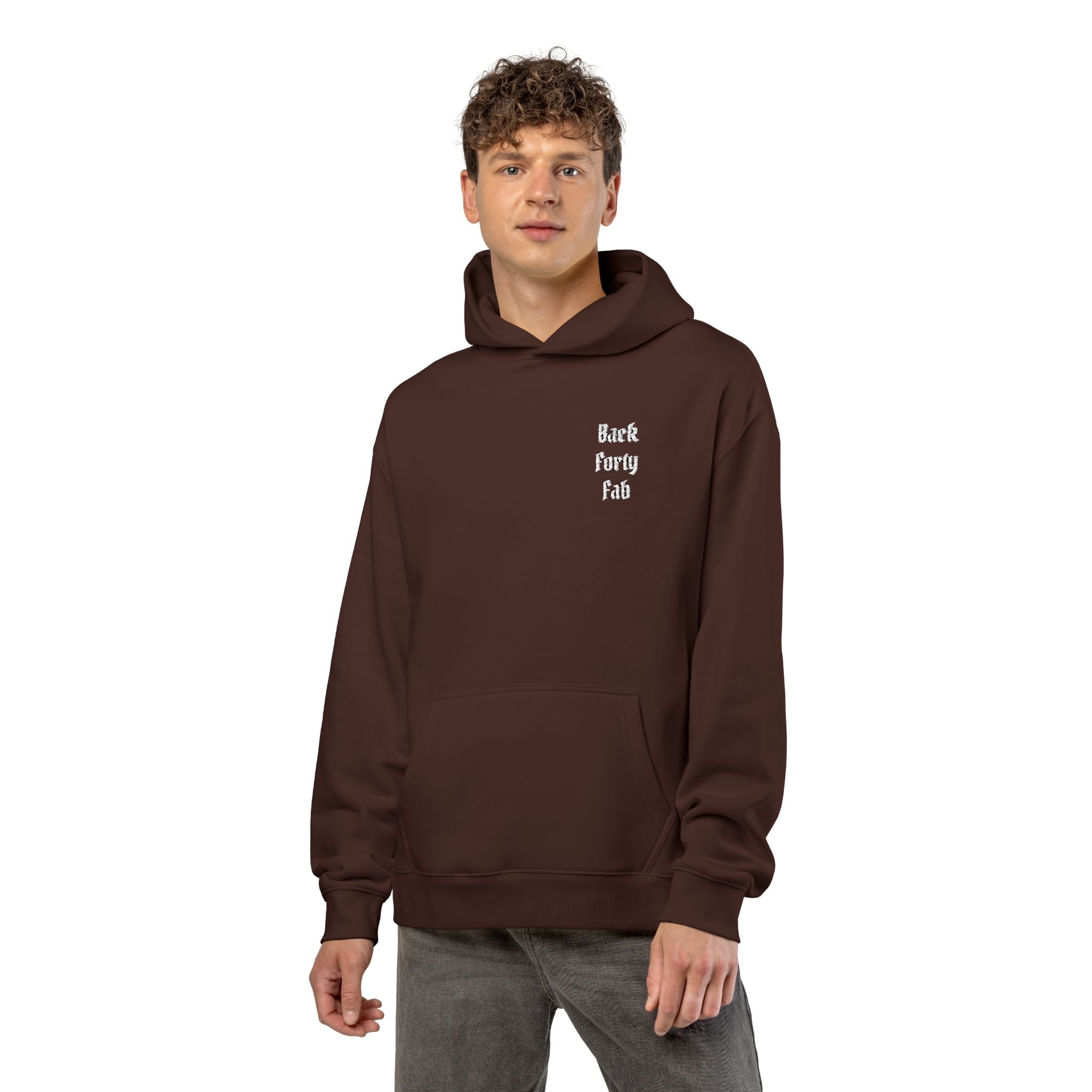 Relaxed Hoodie — Minimal Chest Print  Hoodie