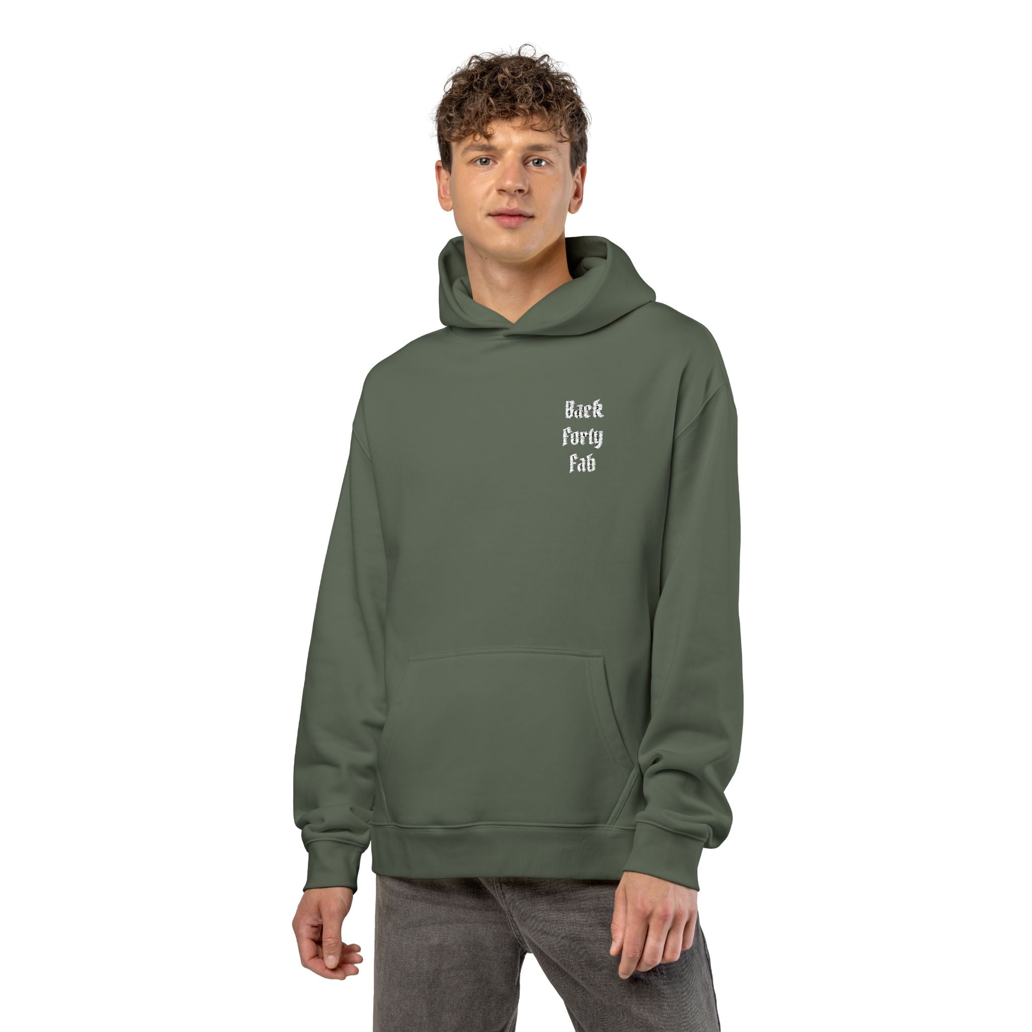 Relaxed Hoodie — Minimal Chest Print  Hoodie
