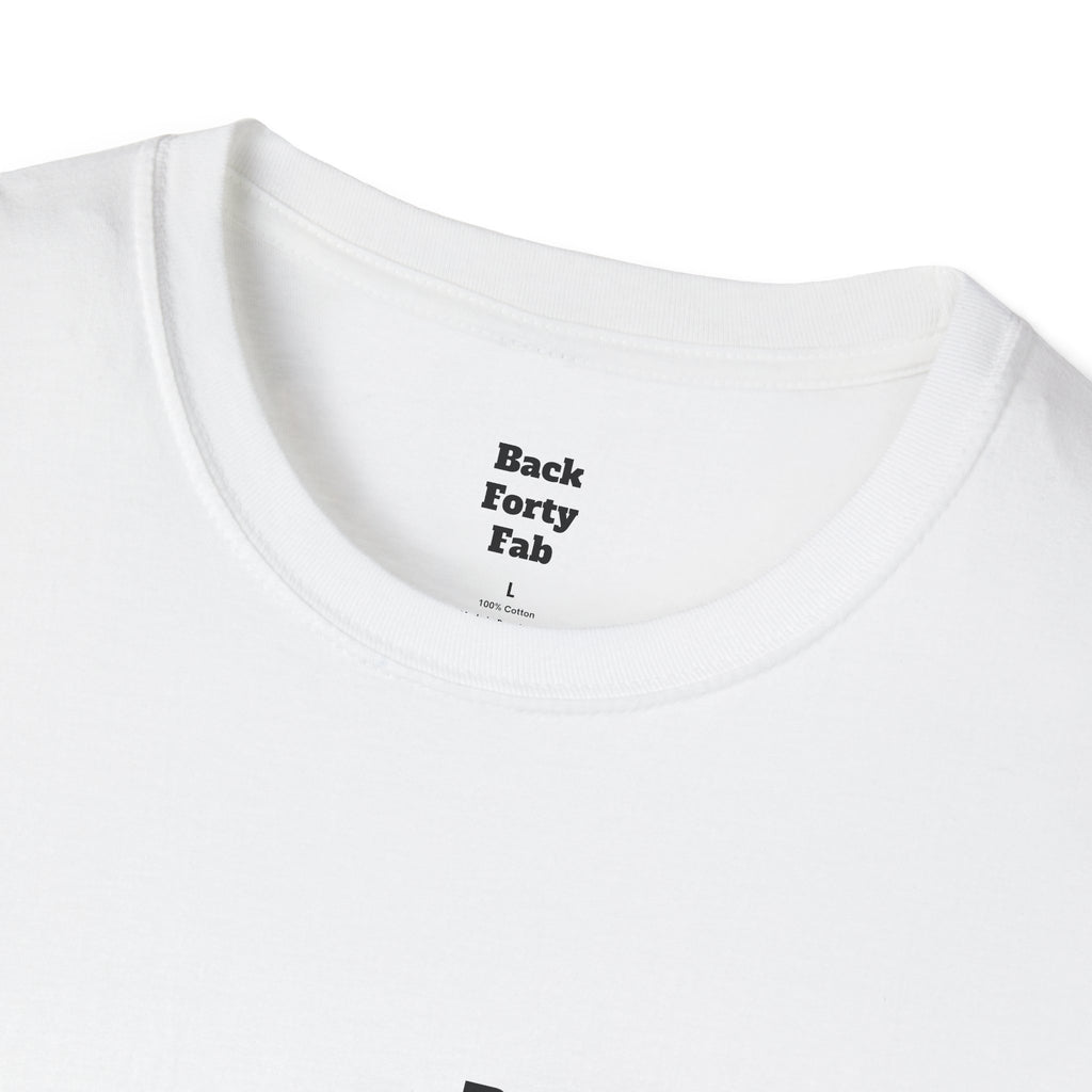 T-Shirt — “Back Forty Fab” / “Clean Hands Daddys Money”