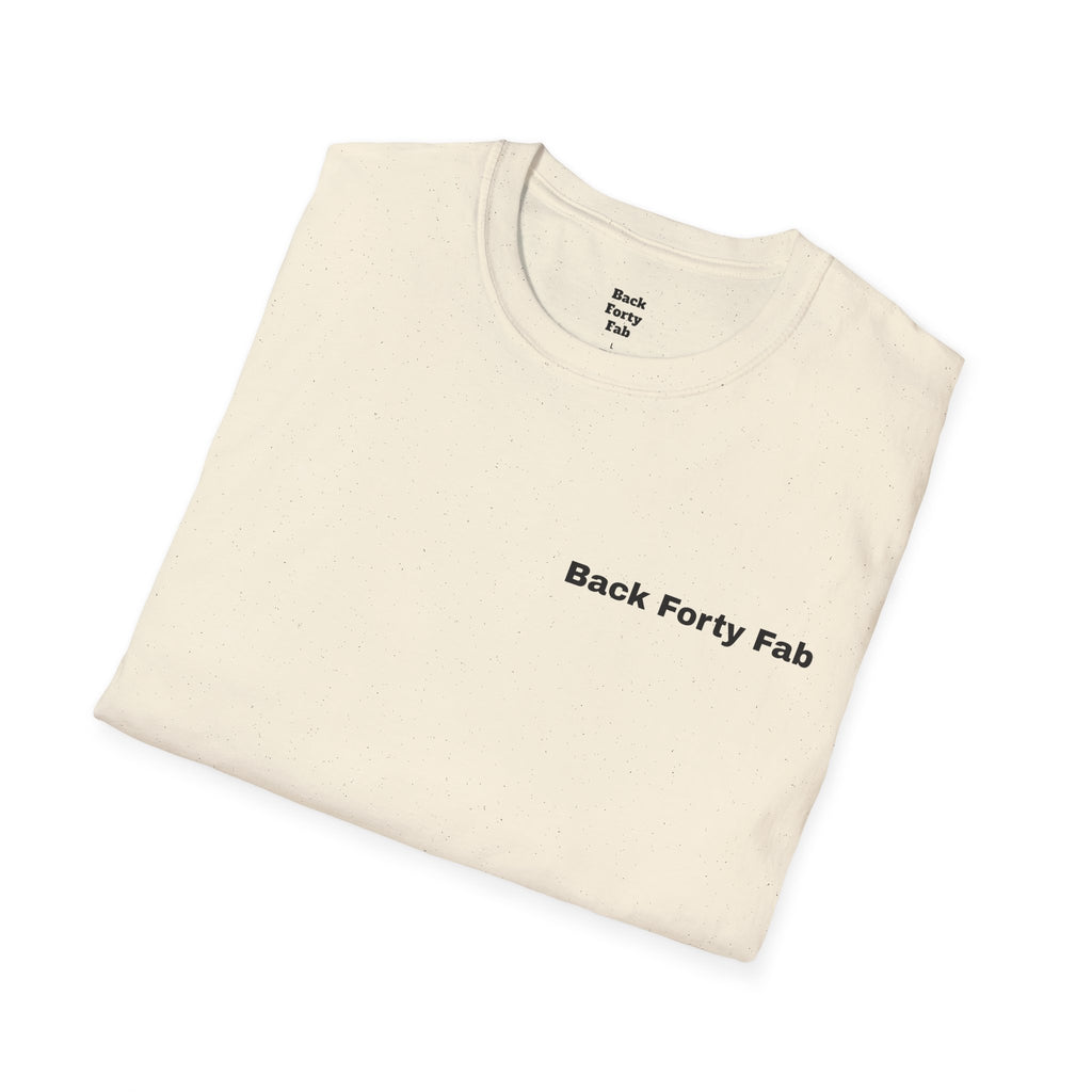 T-Shirt — “Back Forty Fab” / “Clean Hands Daddys Money”