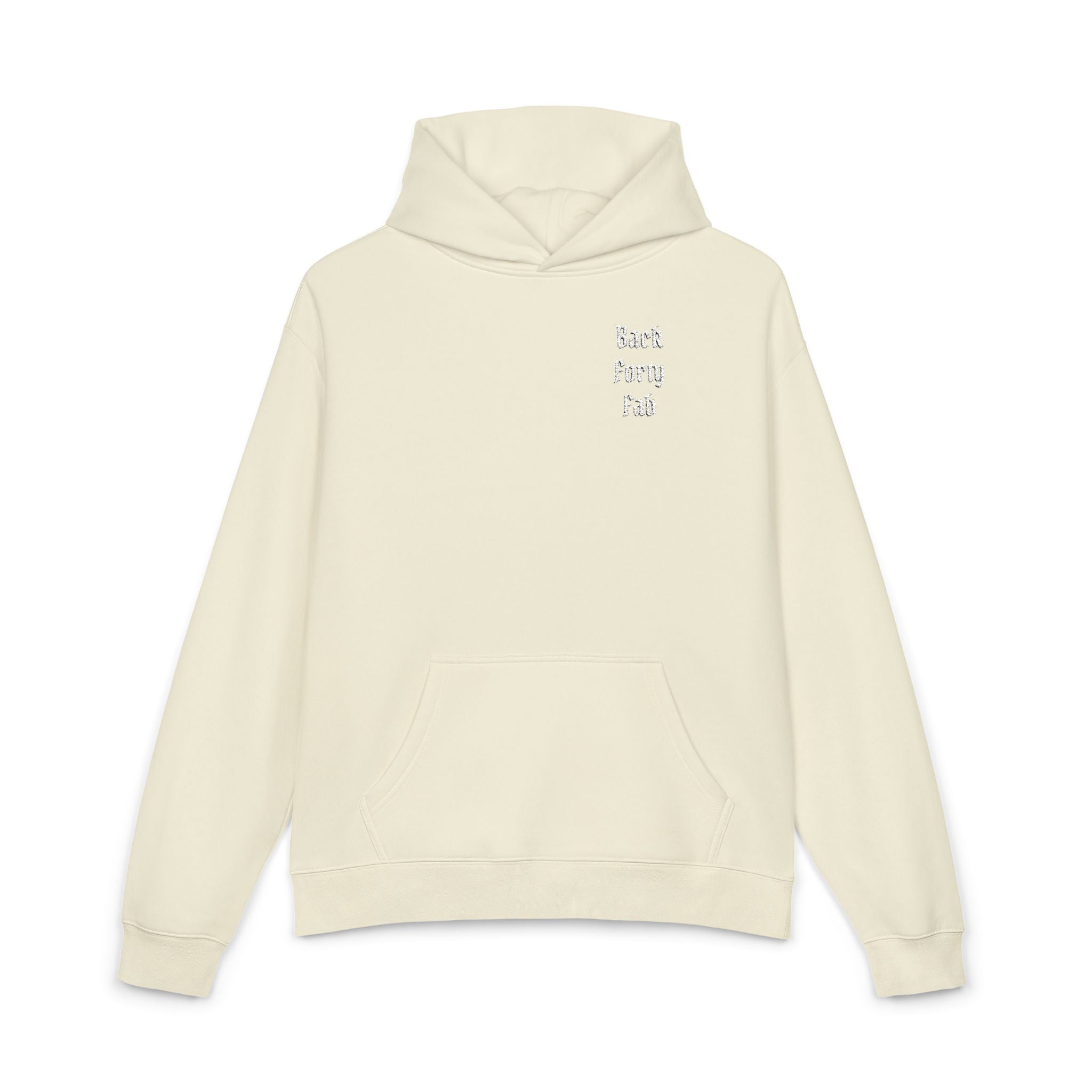 Relaxed Hoodie — Minimal Chest Print  Hoodie